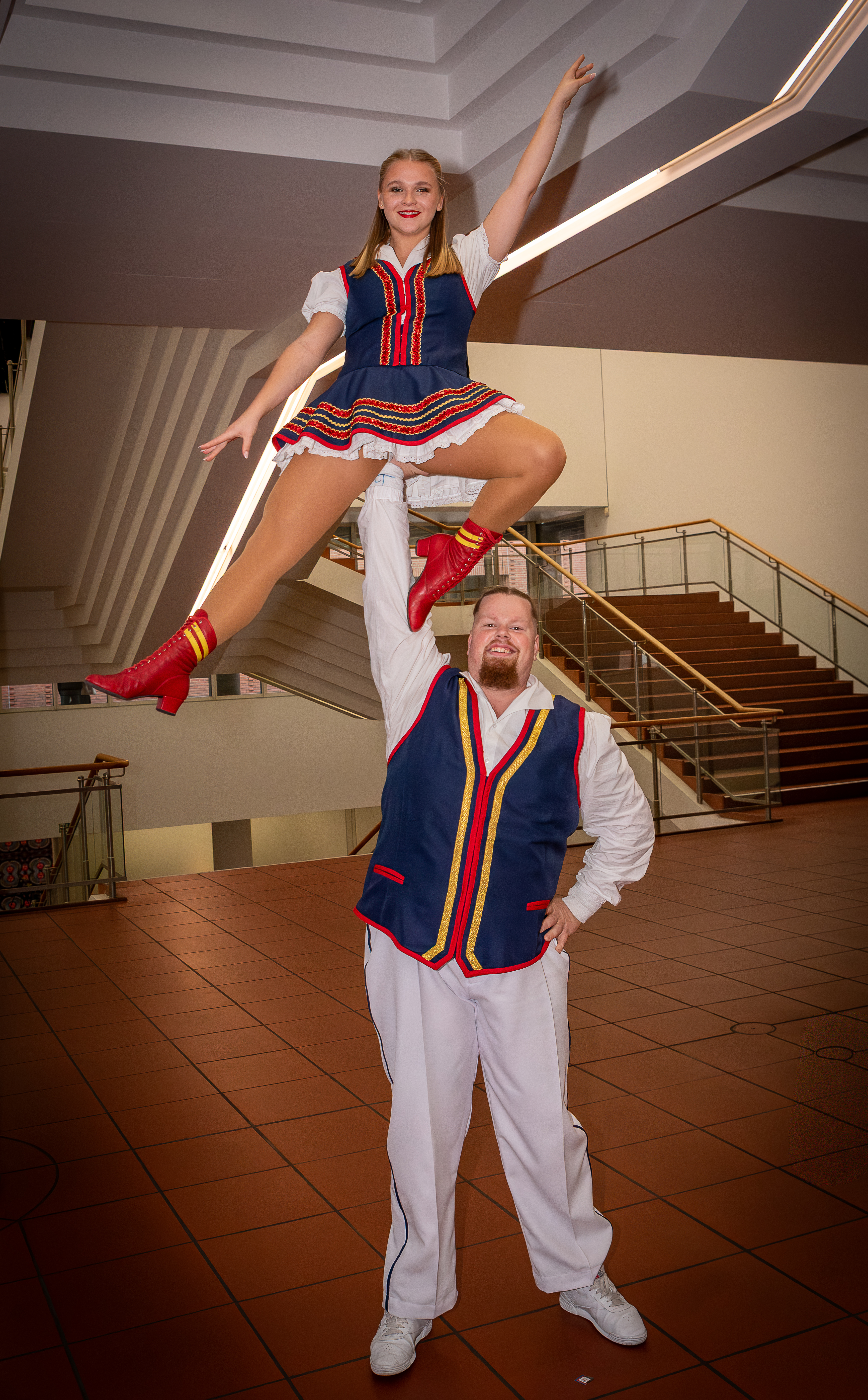 Jana Krieglstein und Teddy Schmitter
