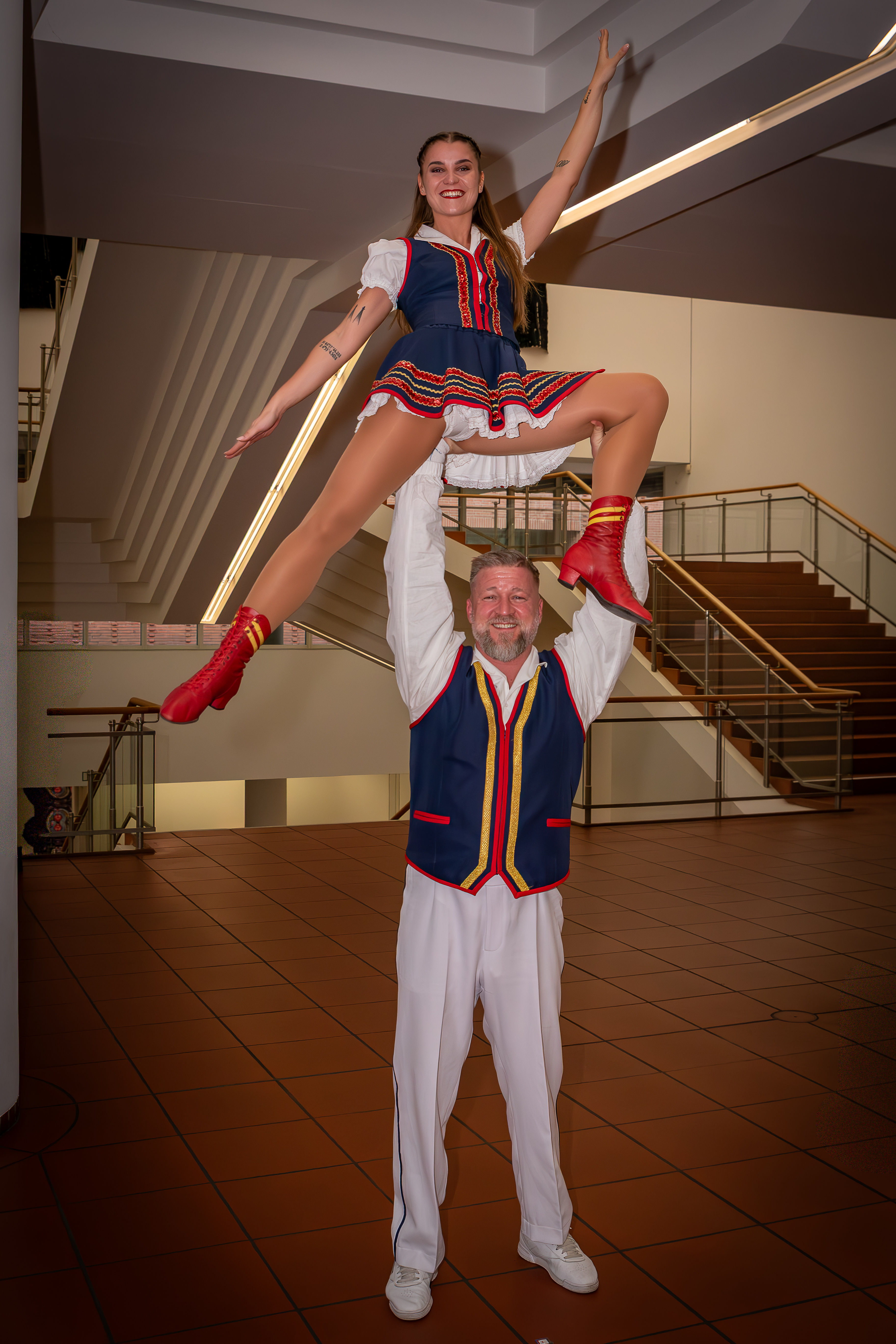 Cynthia Radon und Marcel Rostalski